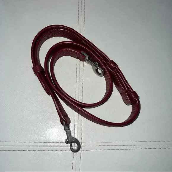 💯 Authentic SAINT LAURENT SAC DE JOUR YSL Souple burgundy leather satchel - Picture 6 of 8